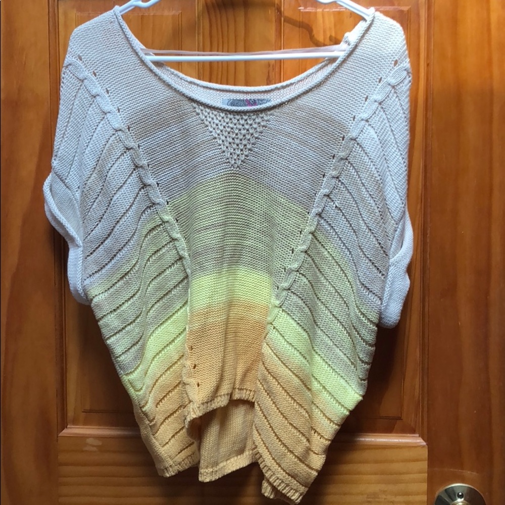 Ecote Short Sleeve Sweater